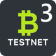 Bitcoin Testnet3 (TBTC) logo